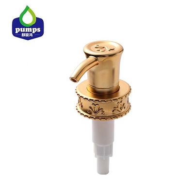 ODM Rose Gold Soap Pump di alluminio UV, 33/410 di pompa di trasferimento della lozione