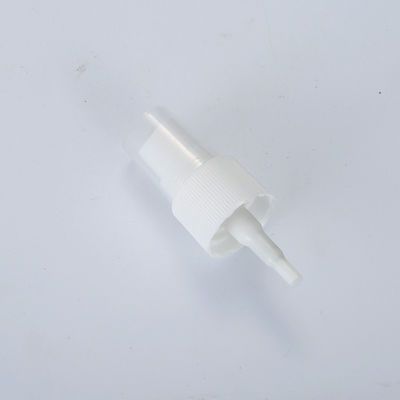 Spruzzatore fine di alluminio bianco costolato liscio 0.12CC 0.07ML/T del profumo del prodotto disinfettante dello spruzzatore della foschia
