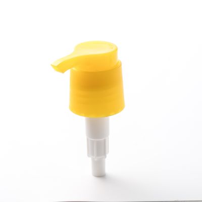 Pompa dorata di plastica dell'erogatore del sapone della lozione dell'OEM per la bottiglia dell'ANIMALE DOMESTICO