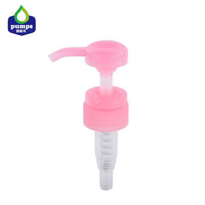 Anti - Back Irrigation Lotion Pump 33/410 Pink Color 4cc Dosage Shampoo