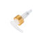 Pompa dorata della lozione del gel della doccia dello sciampo del metallo 33/410 dell'alluminio di colore