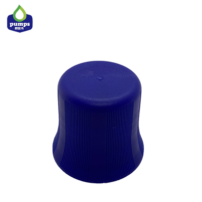 Cappuccio del tappo di bottiglia dell'OEM grande alto di colore blu di plastica della copertura per la dimensione 33mm del collo