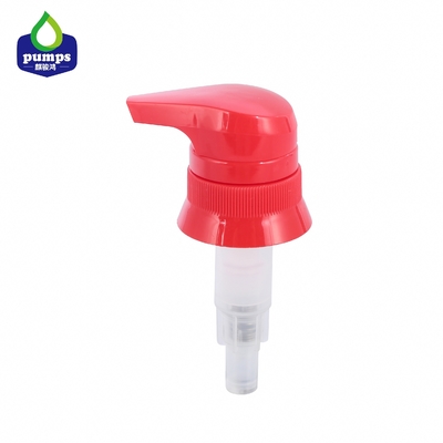 Dosaggio dell'erogatore 500ml 4cc della bottiglia del prodotto pp di cura del bambino di colore rosso