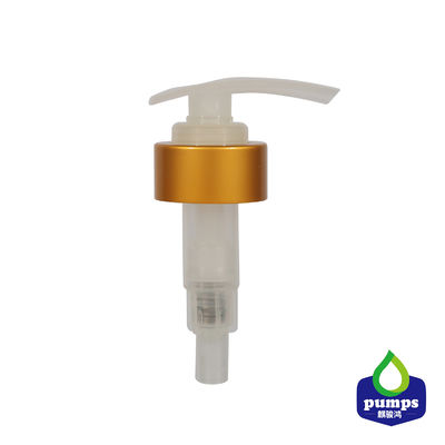Matte Gold Lotion Dispenser Pump 33/410 di pompa di alluminio della lozione