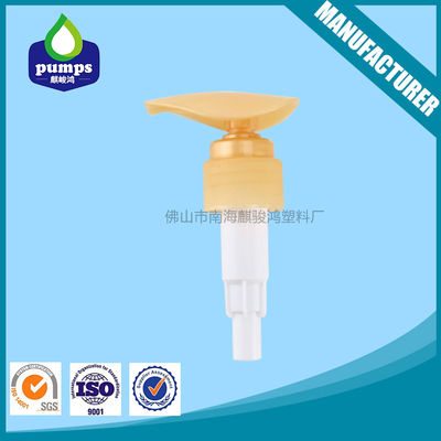 28/410 chiara di pompa della bottiglia, cappuccio di plastica costolato della pompa del sapone liquido