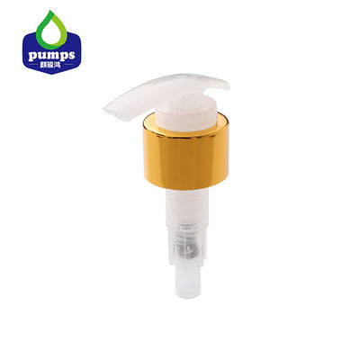 Pompa di soap dispenser in alluminio oro argento 24/410 28/410 33/410 OEM ODM