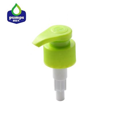 la lozione di plastica di verde di 2.0g 2.3g pompa il logo su ordinazione della chiusura regolare