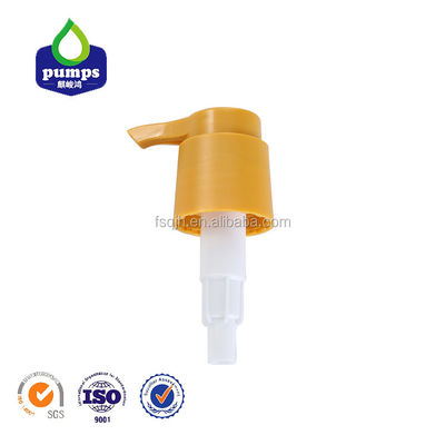 Cappuccio vuoto Eco giallo della pompa della bottiglia di 28mm amichevole per la bottiglia 500ml