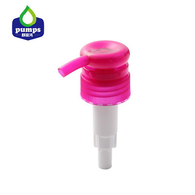 Pompa bianca del sapone dello sciampo della lozione della pompa della vite della copertura di caduta capa di plastica non