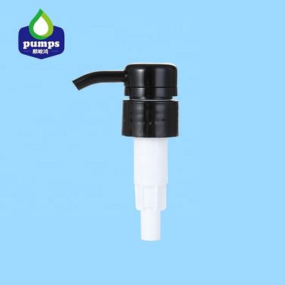 4CC le cime di plastica di 1 di gallone dello sciampo della pompa 0.14ml/T del nero della vite della serratura del sapone pompa dell'erogatore