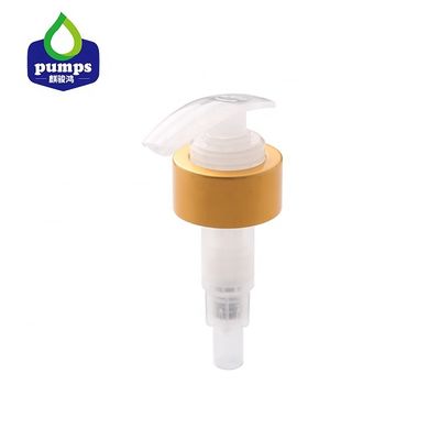 33/410 di metallo di alluminio Matte Shower Soap Shampoo Pump della pompa della lozione dell'oro