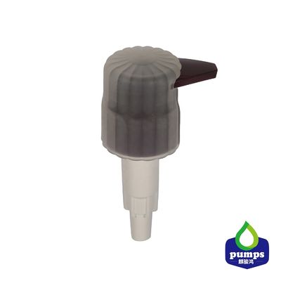 33/410 di pompa di plastica dell'erogatore della lozione del lavaggio del corpo della copertura trasparente 4cc