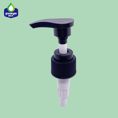 alluminio ricoprente UV Matt Gold Collar Lotion Pump della pompa 28 410 dell'erogatore liquido di plastica del sapone