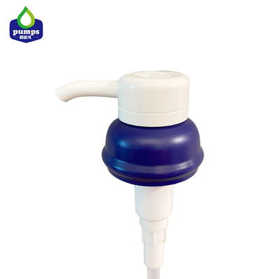 Sciampo che imballa la pompa di plastica della lozione con la dimensione di alluminio 28/410 del collare